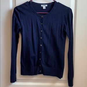 Bottom Up Dark Blue Cardigan